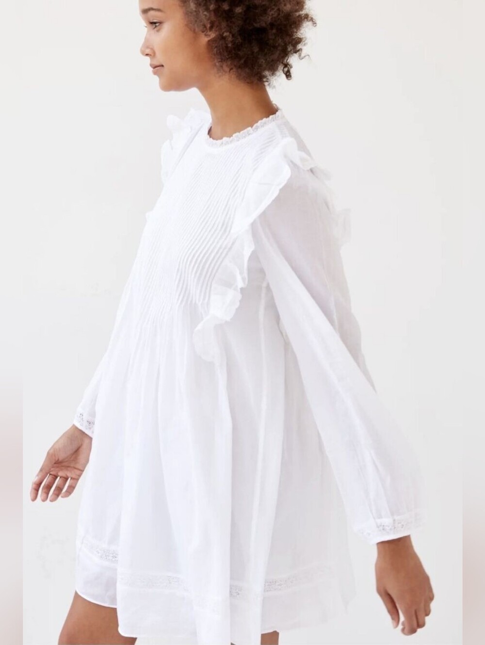 aritzia white Elia dress Wilfred la Bohème